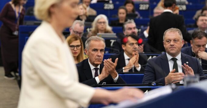 europe-wants-canada-to-be-its-first-‘associate-member’,-von-der-leyen-tells-mark-carney