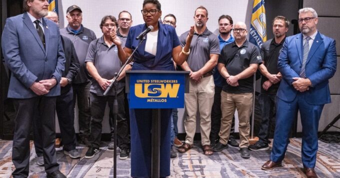 steelworkers-union-president-calls-for-canada-us-unity-in-quebec-amid-the-trade-war