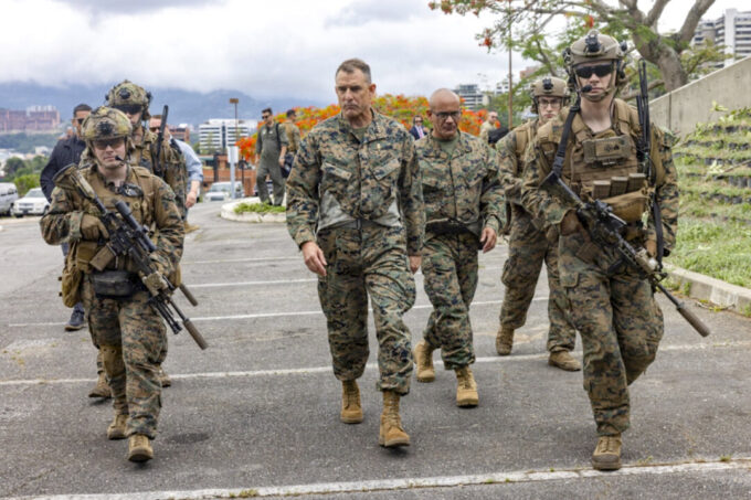 us-military-boards,-destroys-suspected-narco-terrorist-refueling-boat-in-pacific