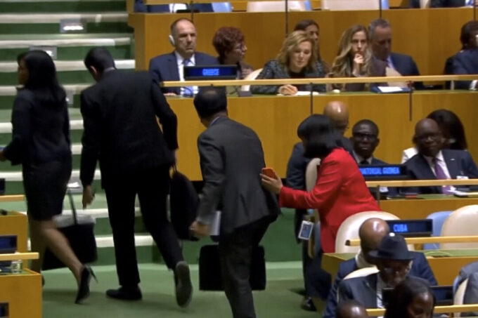 cuban-delegation-walks-out-of-trump’s-un-speech