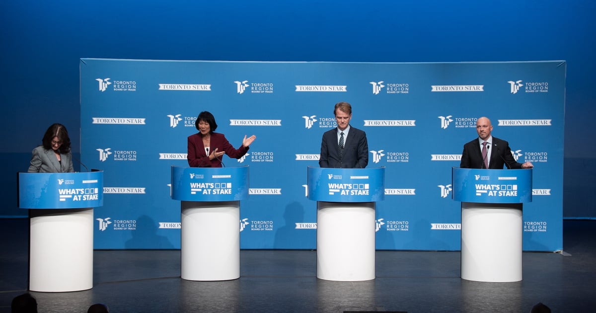 toronto-mayoral-candidates-debate-housing,-transit-and-data-centres