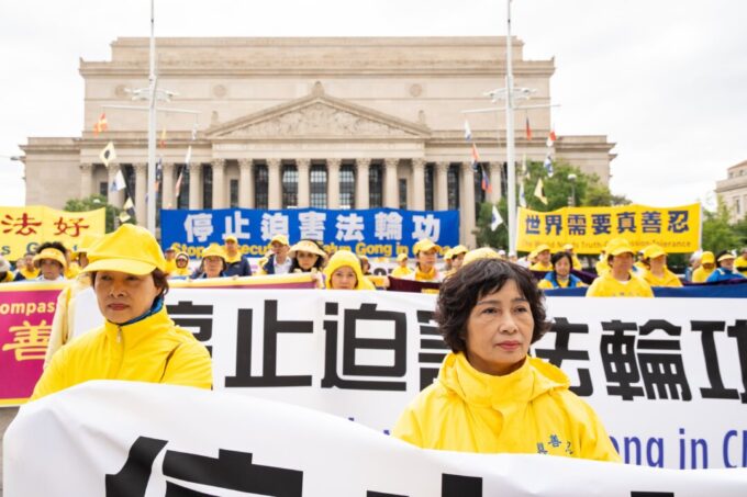 pro-beijing-woman-arrested-after-allegedly-attacking-protester-amid-trump–xi-summit