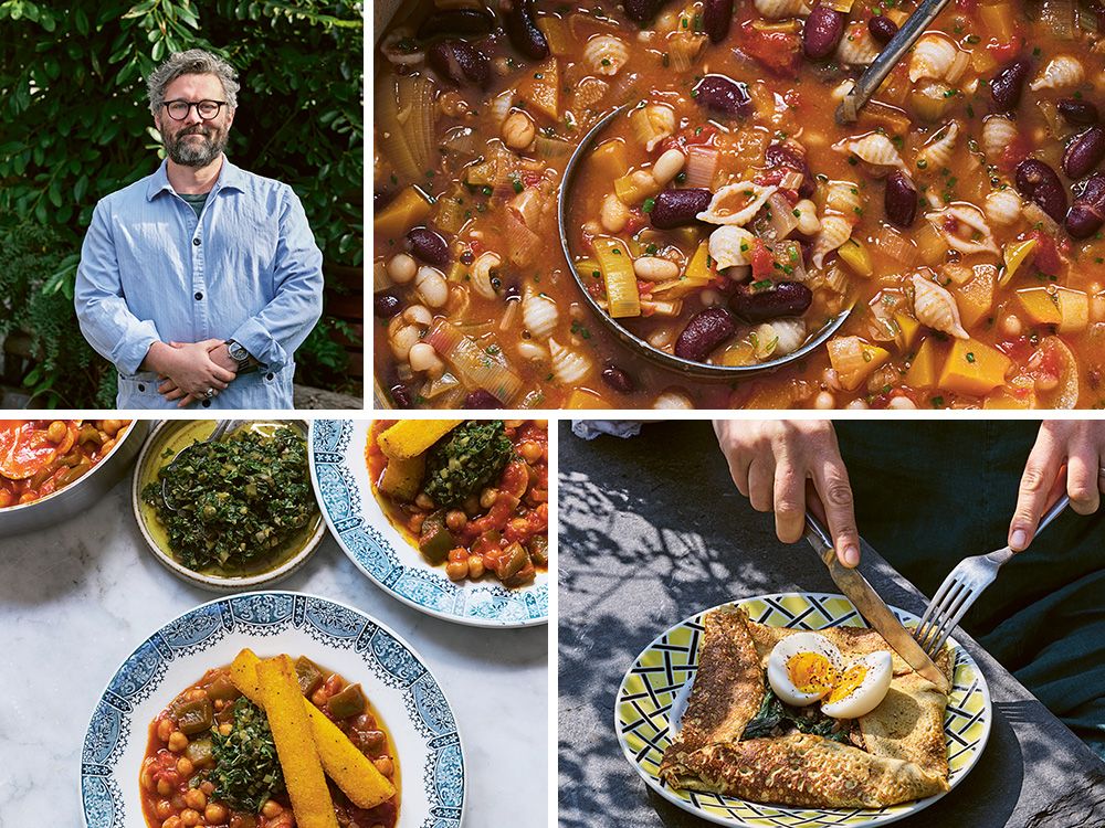 cook-this:-3-recipes-from-weeknight-vegetarian,-including-polenta-chips-with-saucy-chickpeas